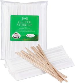 img 4 attached to LSYGXYZ Stirrers Individual Wrapped Disposable