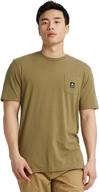 👕 men's burton colfax t-shirt: superior comfort and style logo