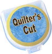 🔪 pack of 12 quilter's cut 18mm rotary blades: compatible with olfa, fiskars, martelli, truecut logo