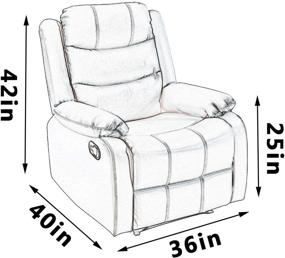 img 2 attached to 🐾 Modeush Heavy Duty Plastic Recliner Cover for Pets - Cat and Dog Scratching Protector, Clear Vinyl Waterproof Sofa and Couch Covers for Furniture in Living Room, Chairs for Storage and Moving - 36" W Armchair (1 Pack)