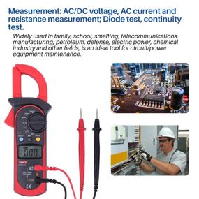 img 3 attached to 🔌 Uni-T UT202A Digital Handheld Clamp Meter Multimeter Test Tool - Auto/Manual Ranging AC DC 600 Amps