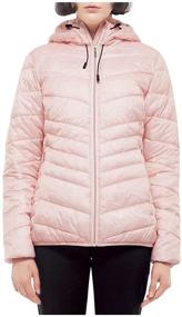 img 4 attached to Rokka Rolla Lightweight Resistant Quilted Women's Clothing