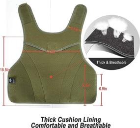 img 1 attached to Snacam Tactical Airsoft Vest Molle