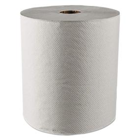 img 4 attached to 🏅 Scott 01052 Hard Roll Towels: 100% Recycled, White, 8" x 800ft | Case of 12 Rolls