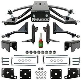 img 2 attached to 🏌️ Club Car Precedent Gas/Electric 2004-Up RHOX 6" A-Arm Golf Cart Lift Kit