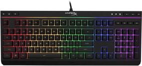 img 4 attached to 🎮 HyperX Alloy Core RGB – Gaming Keyboard with Membrane Comfort, Silent and Quiet Keys, Dynamic RGB LED Effects, Spill Resistant, Dedicated Media Keys, Compatible with Windows 10/8.1/8/7 – Black