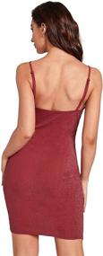 img 3 attached to Verdusa Womens Glitter Asymmetrical Bodycon