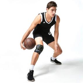 img 1 attached to 🔎 Optimized SEO: Disk Dr AIR Knee Brace - Patella, ACL/PCL Support & Compression, Sports Type (Large)