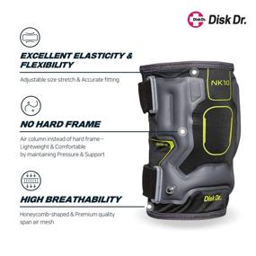 img 3 attached to 🔎 Optimized SEO: Disk Dr AIR Knee Brace - Patella, ACL/PCL Support & Compression, Sports Type (Large)