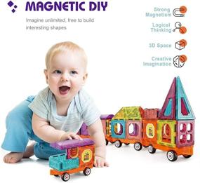 img 3 attached to 🧲 Donghuang Magnetic Preschool Educational Creativity: Unleashing Young Minds with Magnetic Learning