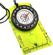 orienteering compass backpacking navigation professional outdoor recreation logo