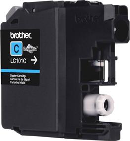 img 1 attached to 🔵 LC101C Cyan Ink Cartridge for Brother Printer