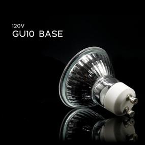 img 2 attached to Pack of 20 ETOPLIGHTING GU10-120V-50W-20P 50W 120V MR16 Type Halogen UV Glass Cover GU10 Base Light Lamp Bulbs