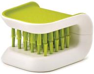 🔪 non-slip blade brush cutlery cleaner for kitchen washing, ideal for chopsticks, knife, and fork cleaning logo