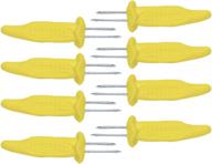 norpro 8 pack corn holders yellow logo