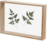 wood vintage double sided glass artwork pressed flower display frame by justdolife логотип