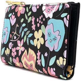 img 2 attached to 🌸 Loungefly x Disney Alice in Wonderland Flowers AOP Wallet: An enchanting accessory for Disney fans.