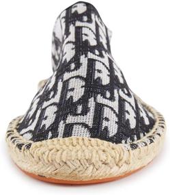 img 2 attached to Men's Embroidered Braided Espadrilles: Alexis Leroy Shoes for Loafers & Slip-Ons