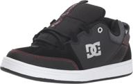 🛹 dc unisex-child syntax skate shoe: trendy and durable footwear for skaters logo