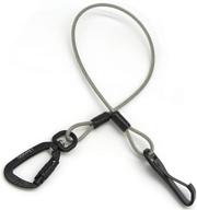 🐶 teaypet chew-proof dog car seat belt: steel cable safety with latch bar attachment & lockable swivel rock climbers carabiner logo