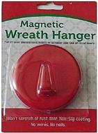 magnetic wreath holder steel doors seasonal decor logo
