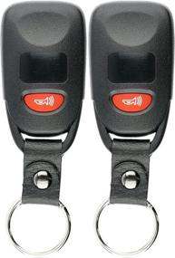 img 2 attached to Ключ KeylessOption для бесключевого входа в машину с сигнализацией для Hyundai Accent 2014-2017 TQ8-RKE-4F14 (набор из 2 штук) - удобная и надежная система бесключевого входа в Hyundai Accent.