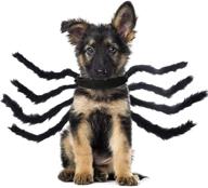 🕷️ changeary halloween cats dogs costume: dog spider costume for festive dress-up and accessorizing - perfect for cats, small and large dogs to transform into black and red giant spiders logo