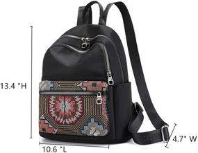 img 3 attached to Fashion Backpack Backpacks Daypack Teenager