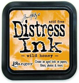 img 1 attached to Get Creative with Ranger DIS-27201 Tim Holtz Distress Ink Pad in Wild Honey Shade