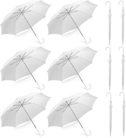 img 4 attached to Wedding Umbrellas Canopy Windproof Crystal Umbrellas in Stick Umbrellas