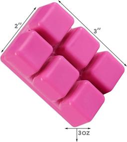 img 1 attached to 🌸 InYourNature Scented Soy Wax Melts - 5-Pack 15 oz Wax Cubes for Electric Warmer with Essential Oils - Lavender, Rose, Vanilla, Sandalwood, Ocean Breeze - All-Natural, Paraffin-Free