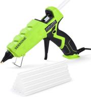 🔥 seekone hot glue gun kit: 60/100w dual power heavy duty high temp melt gun with 20 pcs glue sticks - ideal for home repairs, crafts, diy, and sealing logo