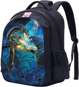 img 3 attached to Рюкзак с динозавром Рюкзаки MATMO Bookbag