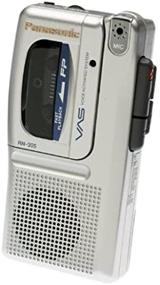 img 1 attached to 🎙️ Panasonic RN305 Micro Cassette Recorder: A Powerful Device with Voice Activation System