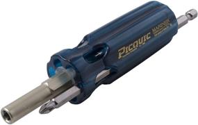 img 3 attached to 💧 Picquic 88102 Carded Mariner 7 Bit Multi Bit Screwdriver - Aqua, Resistant to Corrosion