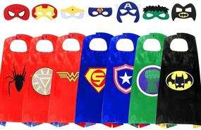 img 4 attached to InPoTo Superhero Capes: Unleash the Power of Heroes with Costumes