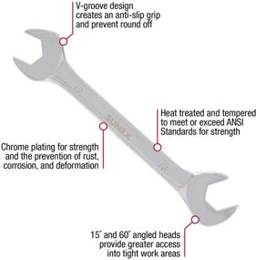 img 3 attached to 🔧 Sunex 9914MA Набор головок гаечныx ключей с угловыми головками, метрический, 9 мм - 19 мм, полностью полированный, 14 штук (включая рулевой чехол)