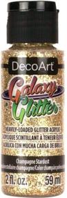 img 2 attached to DecoArt Galaxy Glitter Acrylic Paint - 2oz Starburst Champagne