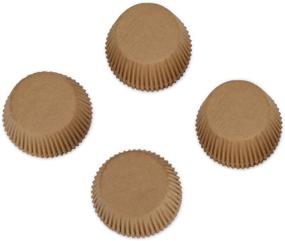 img 2 attached to Gifbera Natural Cupcake Liners - 400-Count Standard Baking Cups, Unbleached Paper with No Smell