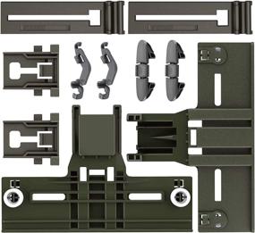 img 4 attached to 🔧 Upgraded 10 Pcs New Polymer Material Dishwashers Adjuster Kit W10350376 for Whirlpool Kenmore: Top Rack & W10195840 & W10195839 & W10082853 & W10508950 Replacement