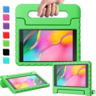 📱 avawo samsung tab a 8.0 2019 kids case (t290/t295) - lightweight shockproof convertible handle stand - kids friendly green cover for samsung tab a 8-inch released in 2019 logo