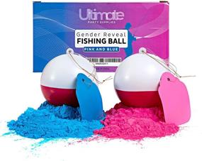 img 3 attached to 🎣 Gender Reveal Fishing Ball 2 Pack: Pink & Blue Exploding Powder Fishing Bobber Set - Perfect for Gender Reveal Party Ideas & Ultimate Party Supplies