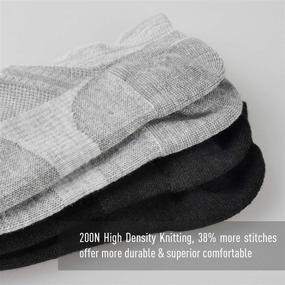 img 1 attached to 🧦 ECOEY ULTIMATE No Show Merino Wool Athletic Socks for Men and Women - 2/4 Pack