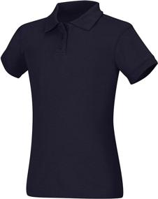 img 1 attached to 👚 Stylish and Comfortable CLASSROOM Girls Interlock Sleeve Large Girls' Clothing for Fashion-forward Young Girls!