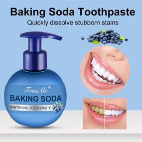 img 2 attached to 🦷 Powerful Teeth Whitening Toothpaste, Baking Soda for Stain Removal, Strong Cleaning Action, Anti-Bleeding Gum, Decay Prevention, Natural Stain Removal & Repair, Refreshing Formula