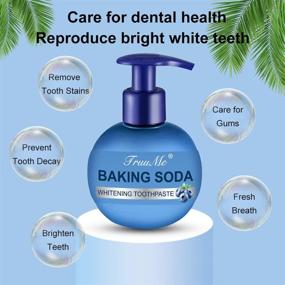 img 3 attached to 🦷 Powerful Teeth Whitening Toothpaste, Baking Soda for Stain Removal, Strong Cleaning Action, Anti-Bleeding Gum, Decay Prevention, Natural Stain Removal & Repair, Refreshing Formula