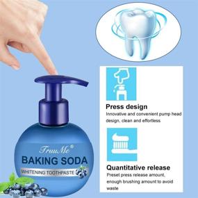 img 1 attached to 🦷 Powerful Teeth Whitening Toothpaste, Baking Soda for Stain Removal, Strong Cleaning Action, Anti-Bleeding Gum, Decay Prevention, Natural Stain Removal & Repair, Refreshing Formula