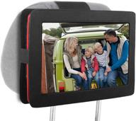 🚗 jekero 16.9 inch car headrest mount strap holder for portable dvd player - ideal for 14'' screens logo