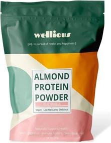 img 4 attached to 🌱 Wellious - Vegan Protein Powder: Plant-Based, Keto, Low Carb, High Fiber, Soy, Dairy & Gluten Free (Real Vanilla Flavor)