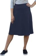 kosher casual womens knee length lightweight women's clothing in skirts logo